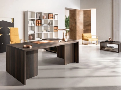 Scrivania Direzionale Funny Plus Fianco Legno di About Office