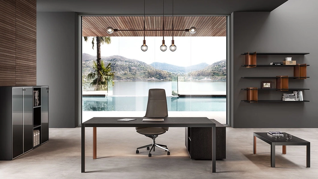 Scrivania Direzionale Hype Impiallacciato di About Office