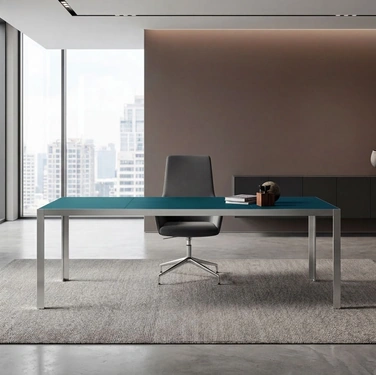 Scrivania Direzionale Hype Pelle di About Office