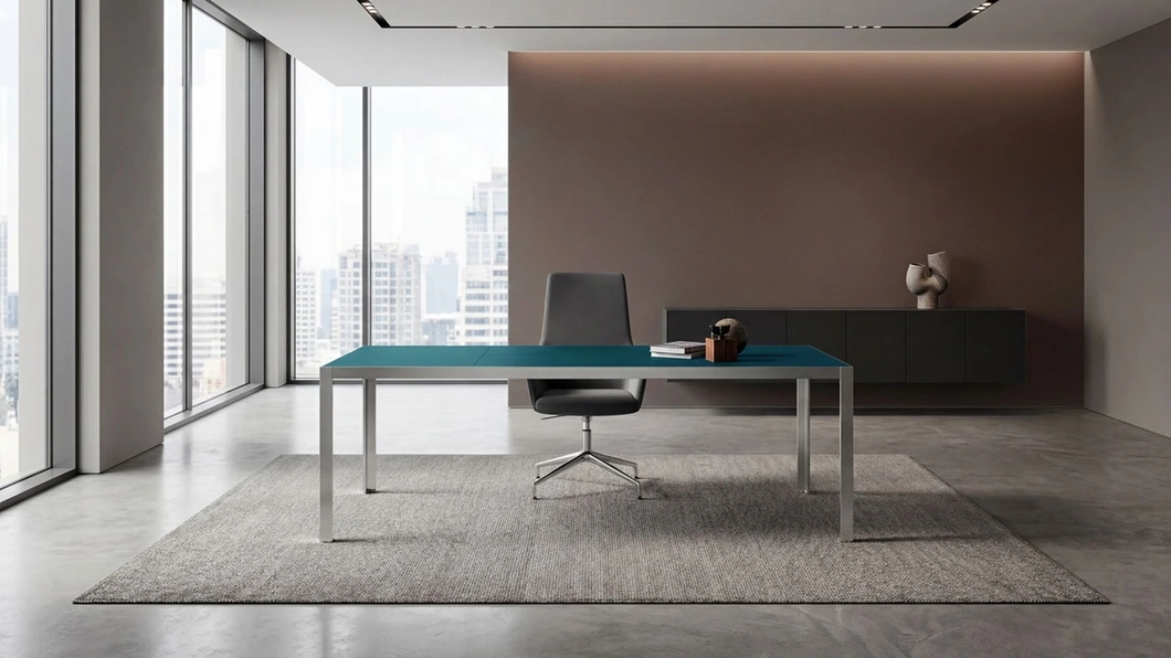 Scrivania Direzionale Hype Pelle di About Office