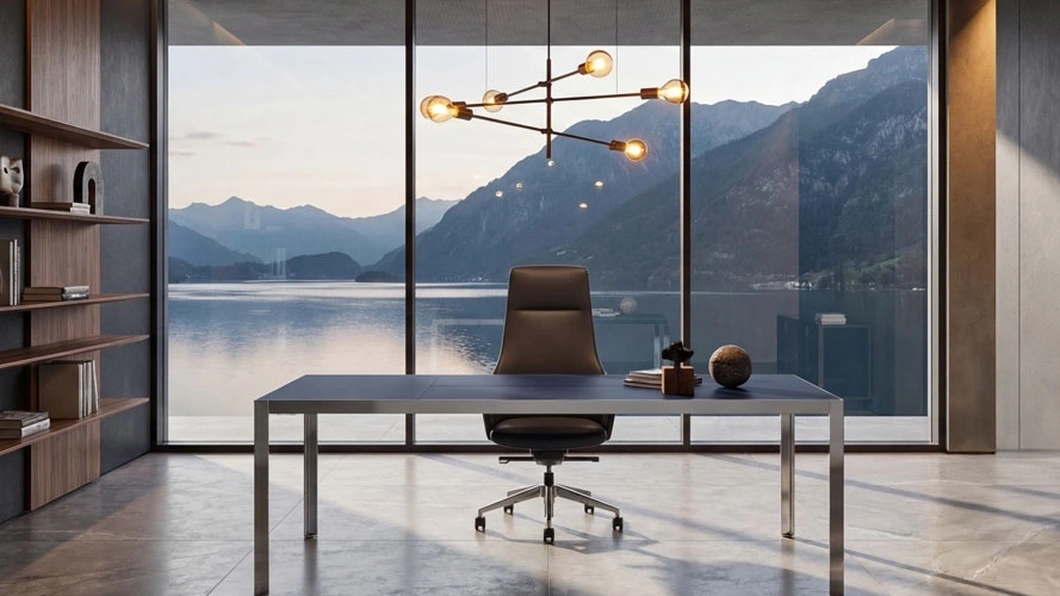 Scrivania Direzionale Hype Pelle di About Office