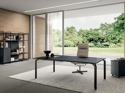 Scrivania Direzionale Yoga Melaminico di About Office