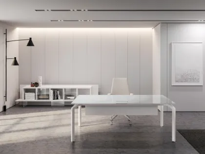 Mobile Ufficio Direzionale Yoga 2023 in Vetro di About Office