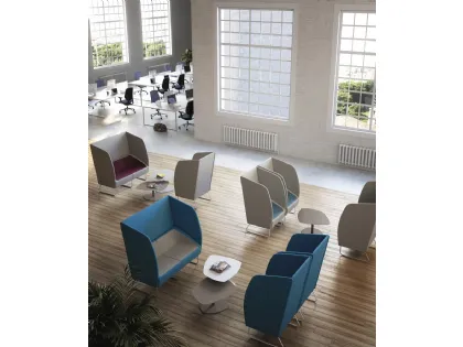 Sedia Ospiti e Attesa Itaca Acoustic di Elleci Office