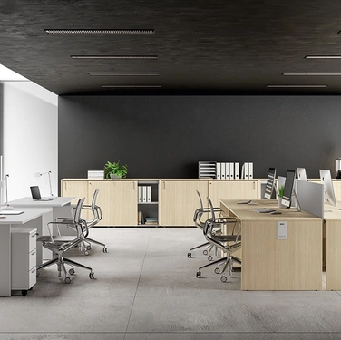Scrivania Operativa Funny Fianco Legno di About Office