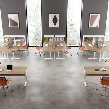 Scrivania Operativa Funny Gamba Csquare di About Office