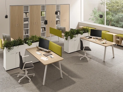 Scrivania Operativa Funny Yes Soft di About Office