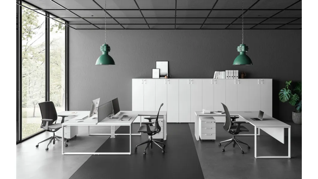 Scrivania Operativa Funny 2019 Gamba Anello di About Office