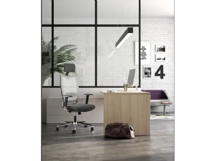 Poltrona Direzionale Shine di Elleci Office