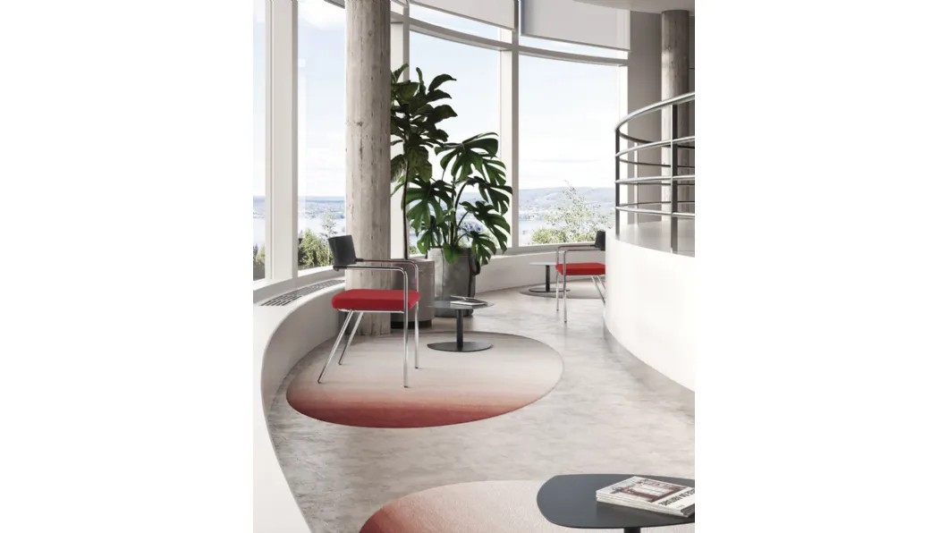 Sedia Ospiti e Attesa Slim di Elleci Office