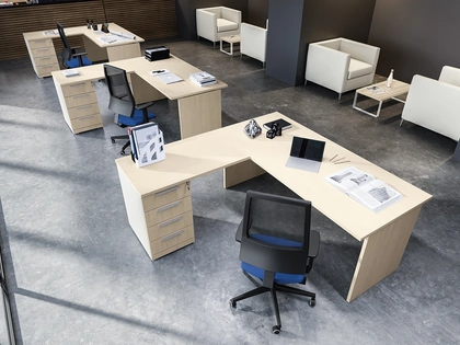 Scrivania Operativa Teko Panel di Colombini Office